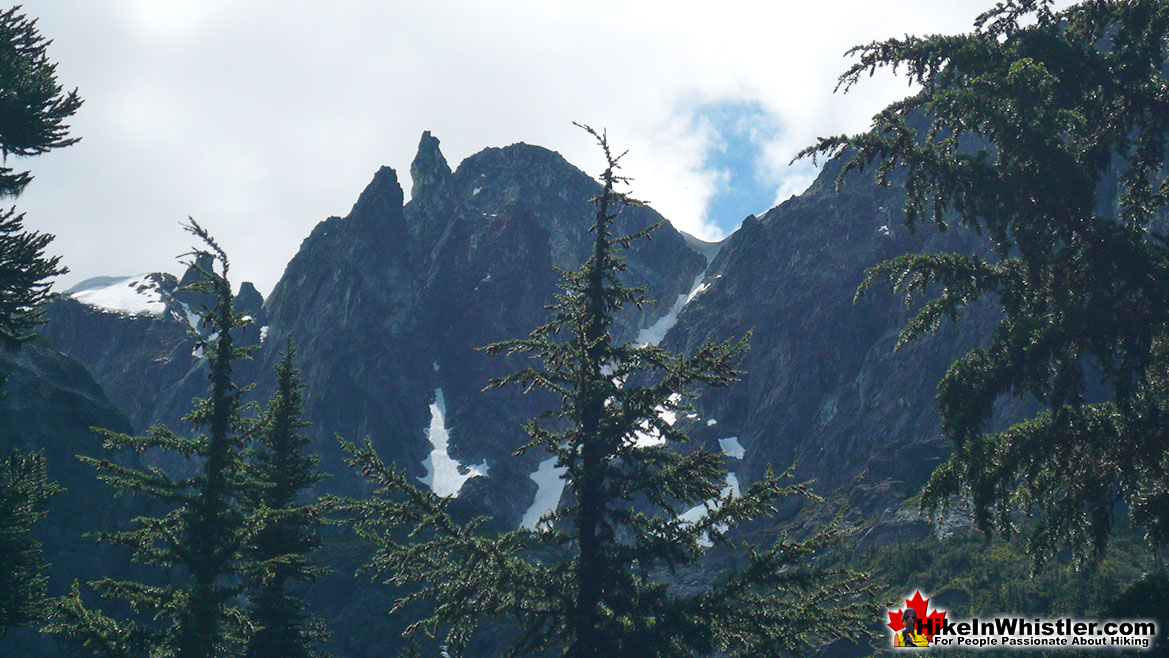 Rethel Aiguille from the Wedgemount Lake Trail