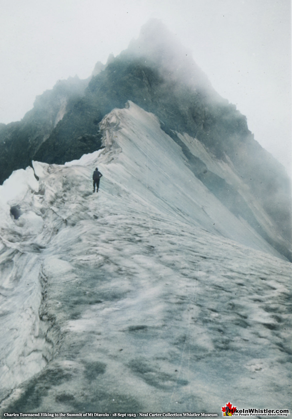 Charles Townsend Ridge to Diavolo Peak 18 Sept 1923
