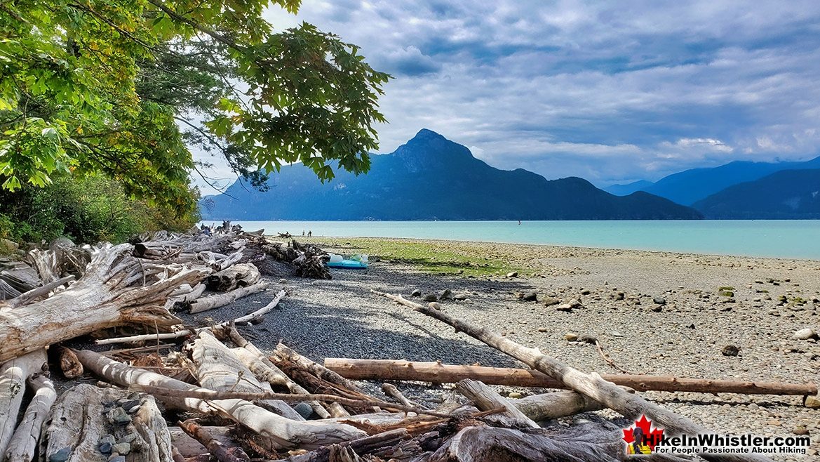 Porteau Cove Campsite View