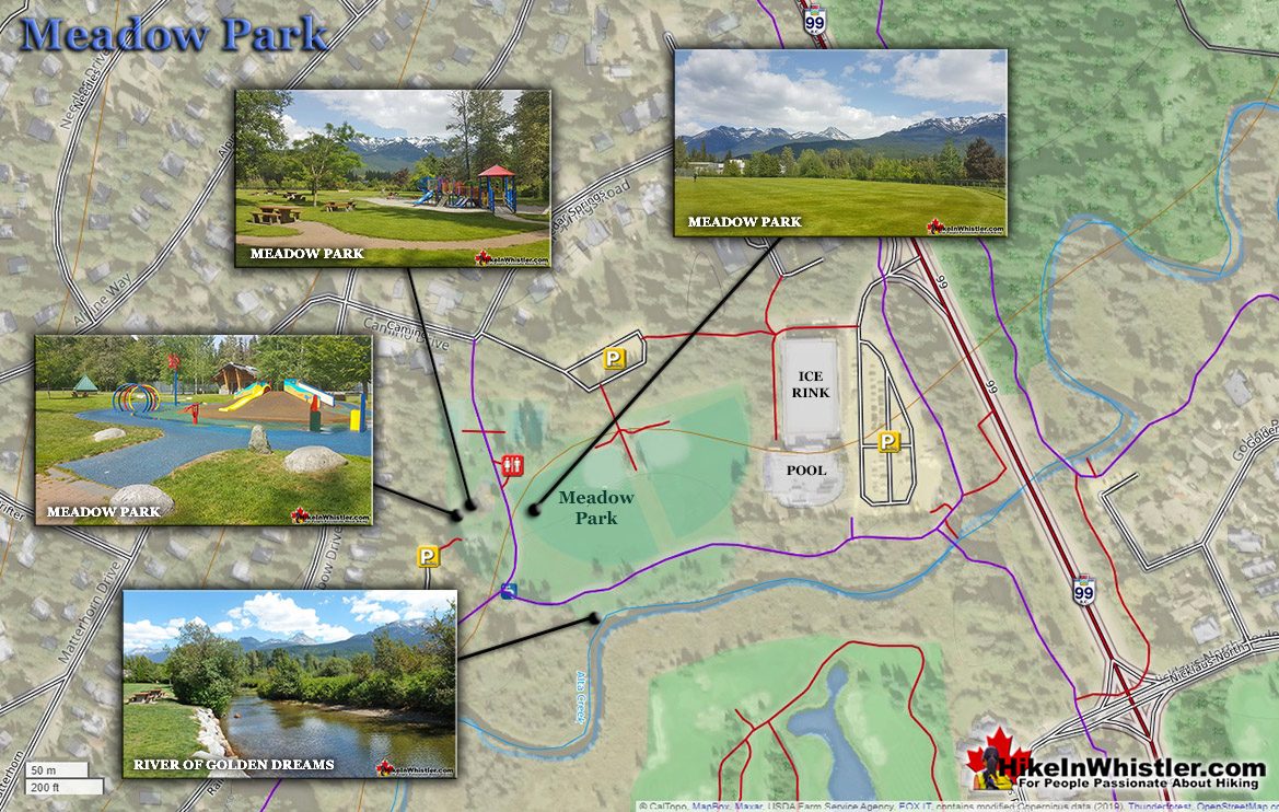 Meadow Park Map