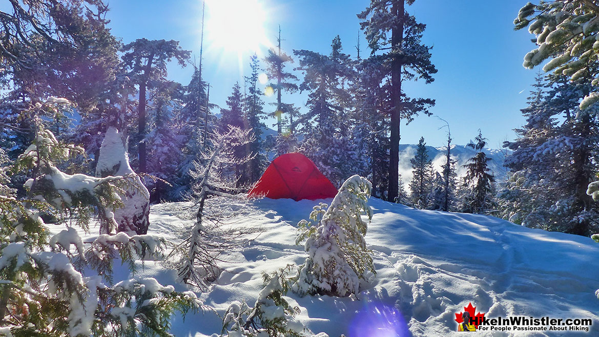 Mount Sproatt Winter Camping