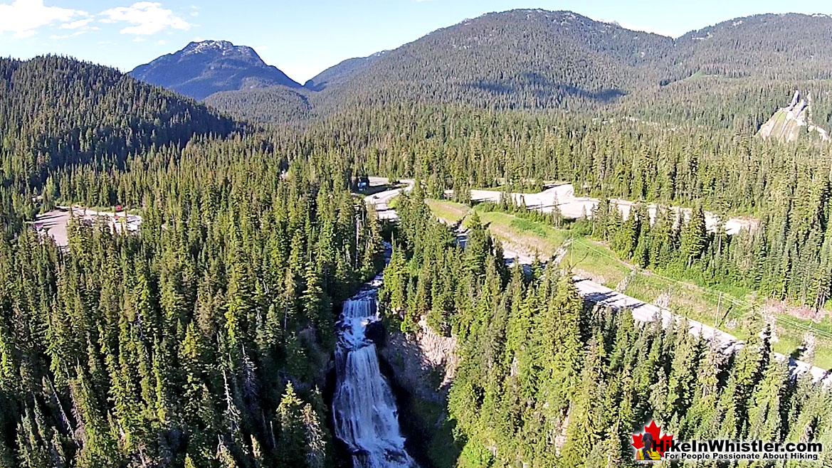 Alexander Falls Provincial Park Aerial View
