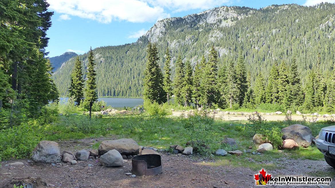 Callaghan Lake Campsite 300 Metres from Ring Lake Trailhead