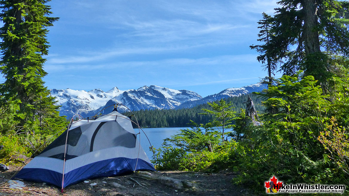 Brandywine Meadows hiking and camping near Whistler, BC