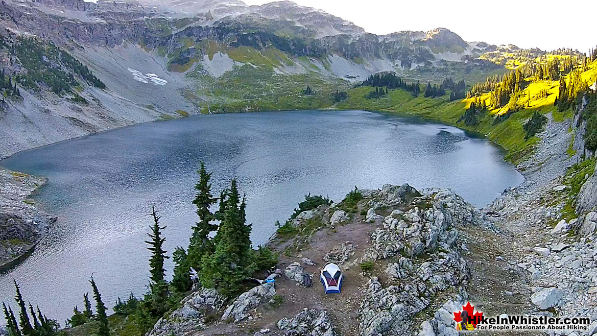 Cirque Lake Aerial View 9