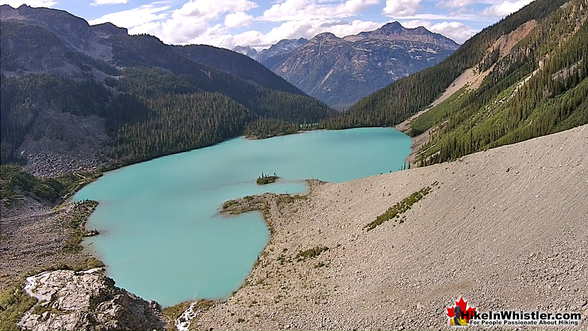 Joffre Lakes Aerial View 35