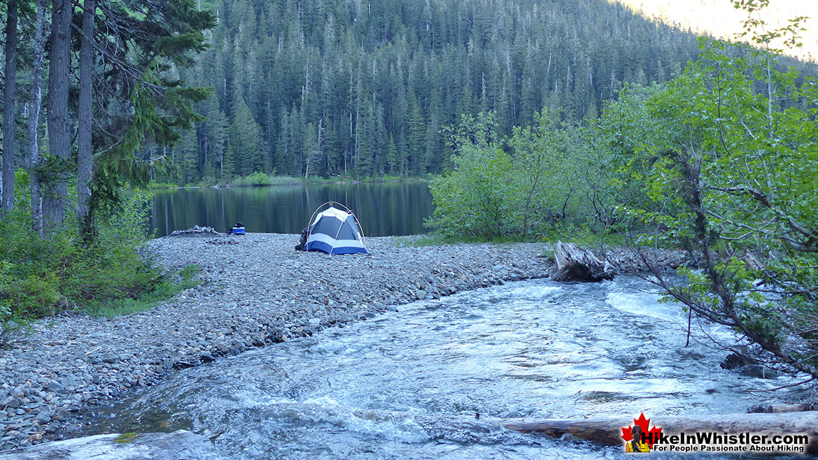 Tent at Madeley Lake