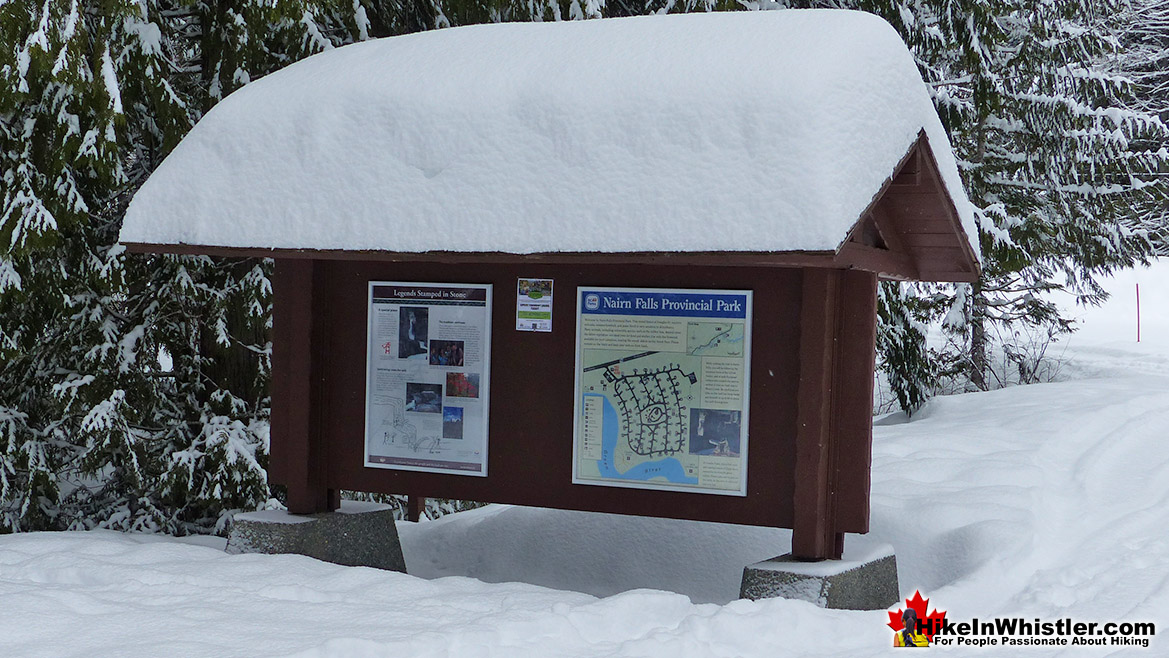 Nairn Falls Provincial Park Snowshoeing