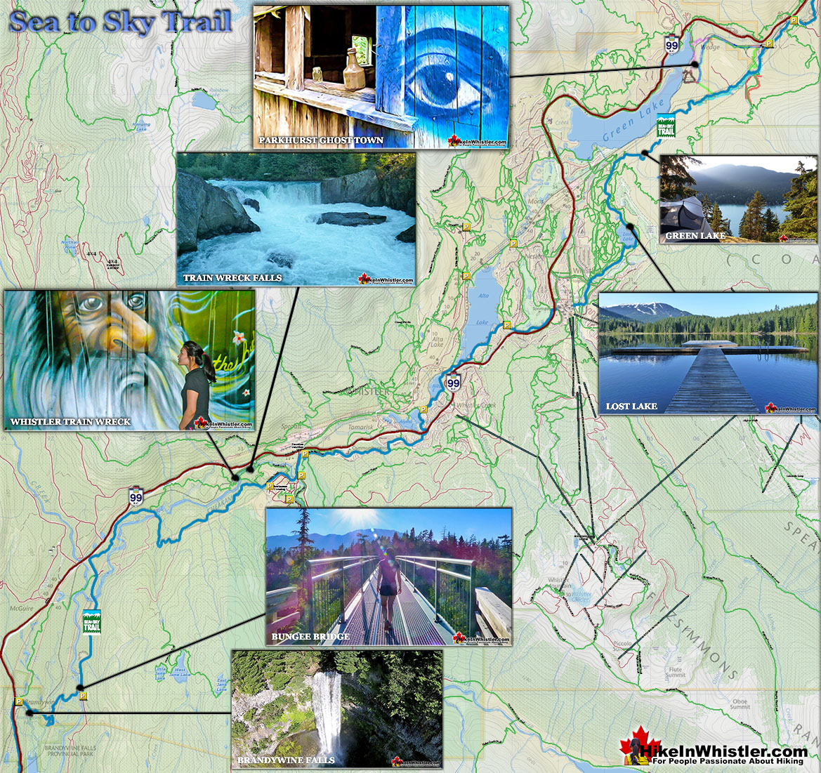 Sea to Sky Trail Whistler Map v2